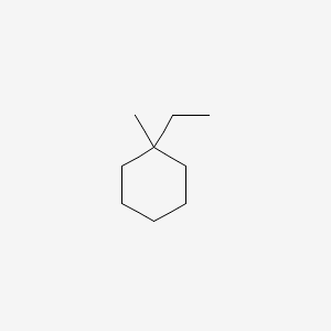 molecular formula C9H18 B8809629 1-Ethyl-1-methylcyclohexane CAS No. 30677-34-0