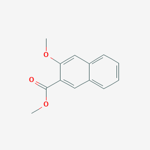 molecular formula C13H12O3 B088097 3-甲氧基-2-萘甲酸甲酯 CAS No. 13041-60-6