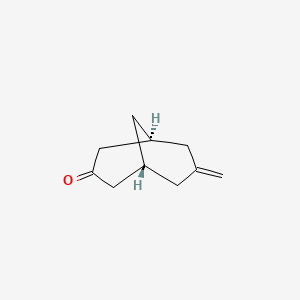 molecular formula C10H14O B8809812 (1R,5S)-7-methylenebicyclo[3.3.1]nonan-3-one 
