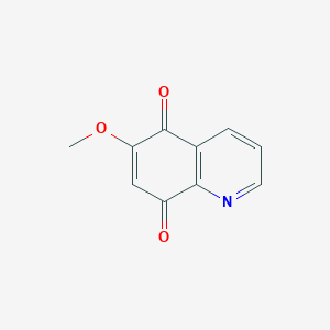 molecular formula C10H7NO3 B8809876 6-Methoxyquinoline-5,8-dione CAS No. 54232-20-1