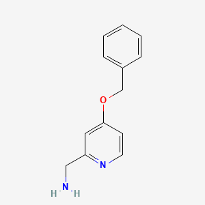 (4-(Benzyloxy)pyridin-2-yl)methanamine