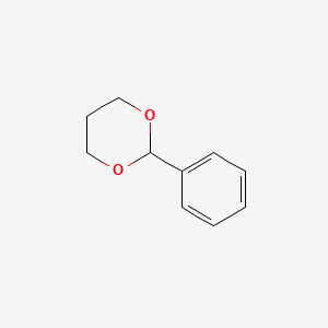 molecular formula C10H12O2 B8809928 2-Phenyl-1,3-dioxane CAS No. 772-01-0