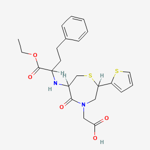 molecular formula C23H28N2O5S2 B8809937 Temocaprilum 
