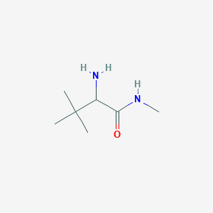 molecular formula C7H16N2O B8809950 2-Amino-N,3,3-trimethylbutanamide CAS No. 515140-27-9