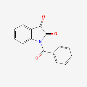 molecular formula C15H9NO3 B8809992 1-Benzoyl-1H-indole-2,3-dione CAS No. 28284-05-1