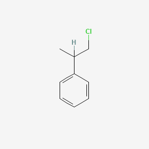 molecular formula C9H11Cl B8810013 Benzene, (2-chloro-1-methylethyl)- CAS No. 824-47-5