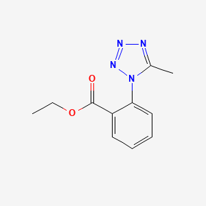 ethyl 2-(5-methyl-1H-tetrazol-1-yl)benzoate