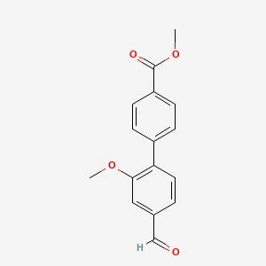 4'-Formyl-2'-methoxybiphenyl-4-carboxylic acid methyl ester