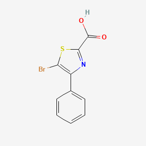 5-Bromo-4-phenylthiazole-2-carboxylic acid