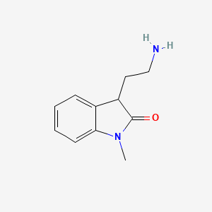 3-(2-aminoethyl)-1-methyl-3H-indol-2-one