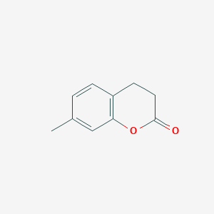 molecular formula C10H10O2 B8810295 7-Methylchroman-2-one CAS No. 20921-01-1