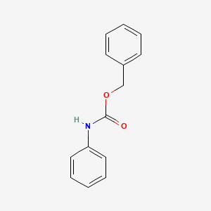 molecular formula C14H13NO2 B8810316 Benzyl phenylcarbamate CAS No. 3422-02-4