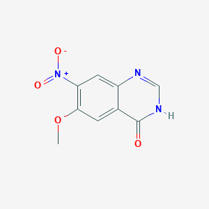 B8810352 6-Methoxy-7-nitroquinazolin-4(3H)-one CAS No. 196195-00-3