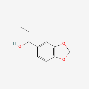 B8810398 1-(1,3-Benzodioxol-5-yl)propan-1-ol CAS No. 6890-30-8