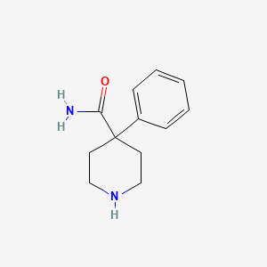 molecular formula C12H16N2O B8810514 4-Phenylpiperidine-4-carboxamide CAS No. 80139-80-6