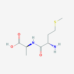 molecular formula C8H16N2O3S B8810567 H-Met-Ala-OH 