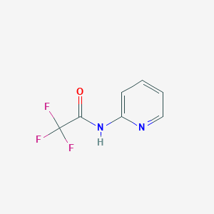 molecular formula C7H5F3N2O B8810636 2,2,2-trifluoro-N-(pyridin-2-yl)acetamide CAS No. 457-50-1