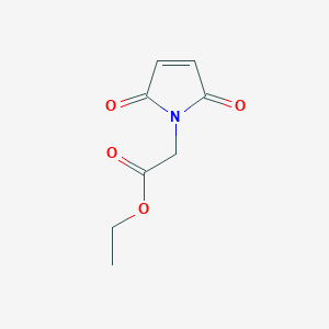 molecular formula C8H9NO4 B8810713 Ethyl 2-(2,5-dioxopyrrol-1-yl)acetate CAS No. 57079-04-6