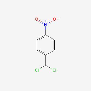 molecular formula C7H5Cl2NO2 B8810743 1-(Dichloromethyl)-4-nitrobenzene CAS No. 619-78-3