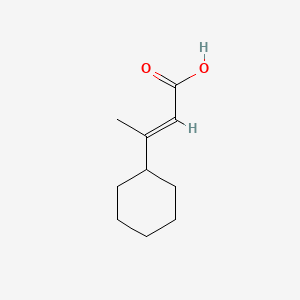 (2E)-3-cyclohexylbut-2-enoic acid