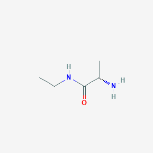 molecular formula C5H12N2O B8810913 (2S)-2-amino-N-ethylpropanamide CAS No. 71773-95-0