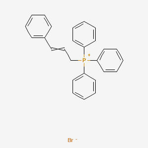 molecular formula C27H24BrP B8810944 Triphenyl(3-phenylprop-2-enyl)phosphanium;bromide 