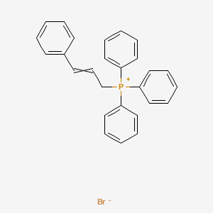 triphenyl[(2E)-3-phenylprop-2-en-1-yl]phosphanium bromide