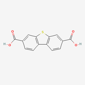 molecular formula C14H8O4S B8810957 Dibenzothiophene-3,7-dicarboxylic acid 
