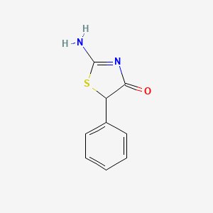 2-amino-5-phenyl-1,3-thiazol-4(5h)-one