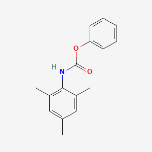 molecular formula C16H17NO2 B8811012 Phenyl 2,4,6-trimethylphenylcarbamate CAS No. 138046-81-8
