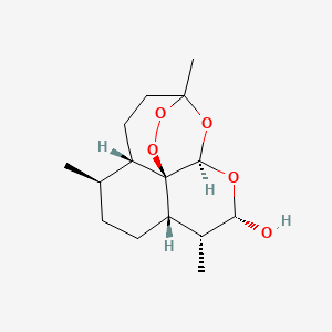 molecular formula C15H24O5 B8811263 Dihydroqinghaosu 