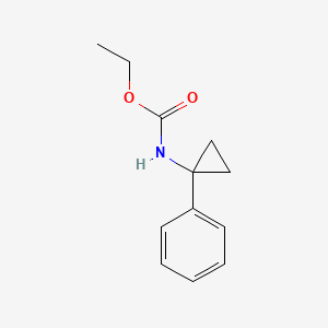 Ethyl (1-phenylcyclopropyl)carbamate