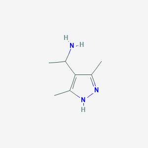 1-(3,5-dimethyl-1H-pyrazol-4-yl)ethanamine