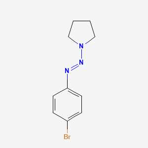 1-((4-Bromophenyl)diazenyl)pyrrolidine