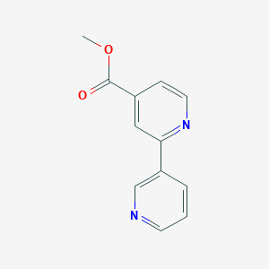 molecular formula C12H10N2O2 B8811362 Methyl [2,3'-bipyridine]-4-carboxylate 
