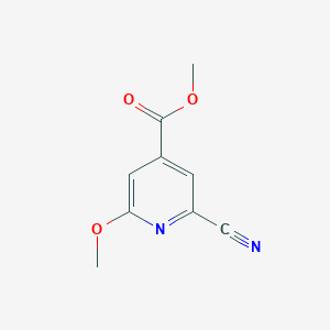 Methyl 2-cyano-6-methoxyisonicotinate