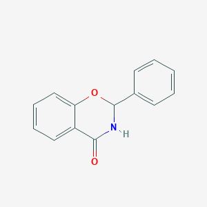 molecular formula C14H11NO2 B8811439 2-Phenyl-2H-benzo[e][1,3]oxazin-4(3H)-one CAS No. 6629-80-7