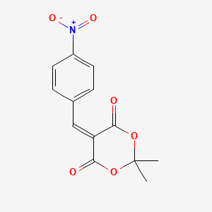 2,2-Dimethyl-5-[(4-nitrophenyl)methylidene]-1,3-dioxane-4,6-dione