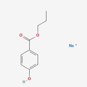 Benzoic acid, 4-hydroxy-, propyl ester, sodium salt