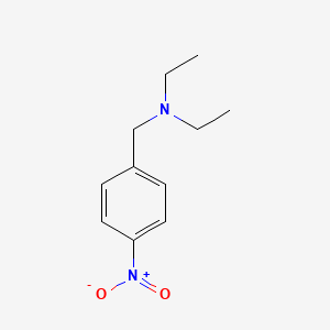 N-ethyl-N-[(4-nitrophenyl)methyl]ethanamine