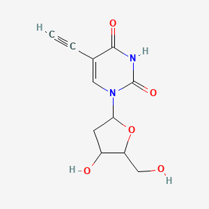 molecular formula C11H12N2O5 B8811587 5-ethynyl-1-[(2R,4S,5R)-4-hydroxy-5-(hydroxymethyl)oxolan-2-yl]pyrimidine-2,4-dione 