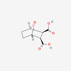 molecular formula C8H10O5 B8811652 (1r,2s,3r,4s)-7-Oxabicyclo[2.2.1]heptane-2,3-dicarboxylic acid CAS No. 857020-72-5