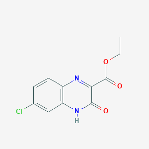 Ethyl 6-chloro-3-oxo-3,4-dihydroquinoxaline-2-carboxylate