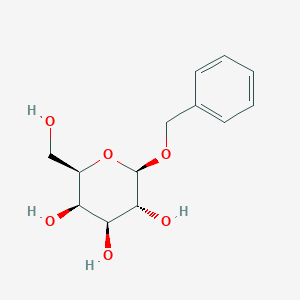 molecular formula C13H18O6 B088117 苯甲基-β-D-半乳吡喃糖苷 CAS No. 14897-46-2