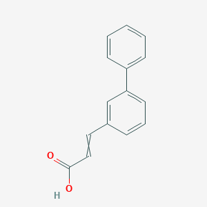 3-{[1,1'-Biphenyl]-3-YL}prop-2-enoic acid
