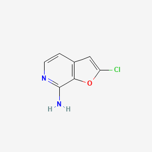 2-Chlorofuro[2,3-c]pyridin-7-amine