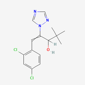 molecular formula C15H17Cl2N3O B8811851 Diclopentezol 