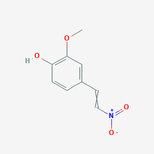 molecular formula C9H9NO4 B8811869 2-Methoxy-4-(2-nitroethenyl)phenol 