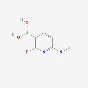 6-(Dimethylamino)-2-fluoropyridin-3-ylboronic acid