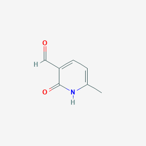 molecular formula C7H7NO2 B8811890 2-Hydroxy-6-methyl-pyridine-3-carbaldehyde 